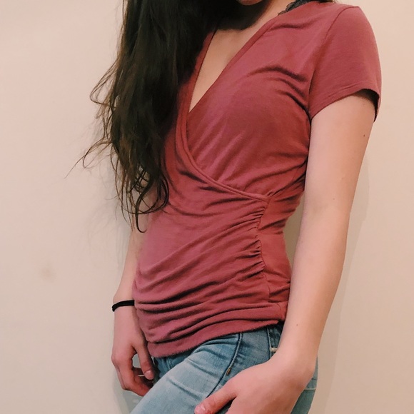 Banana Republic Wrap Top Size Small - Picture 1 of 4